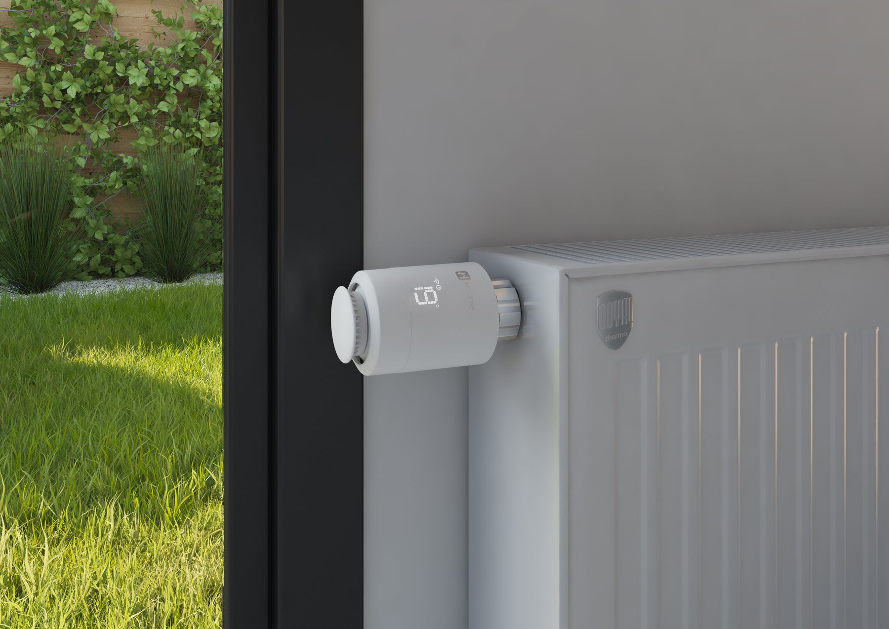 4-Pack Hihome Smart Zigbee Slimme Radiator Thermostaat V2