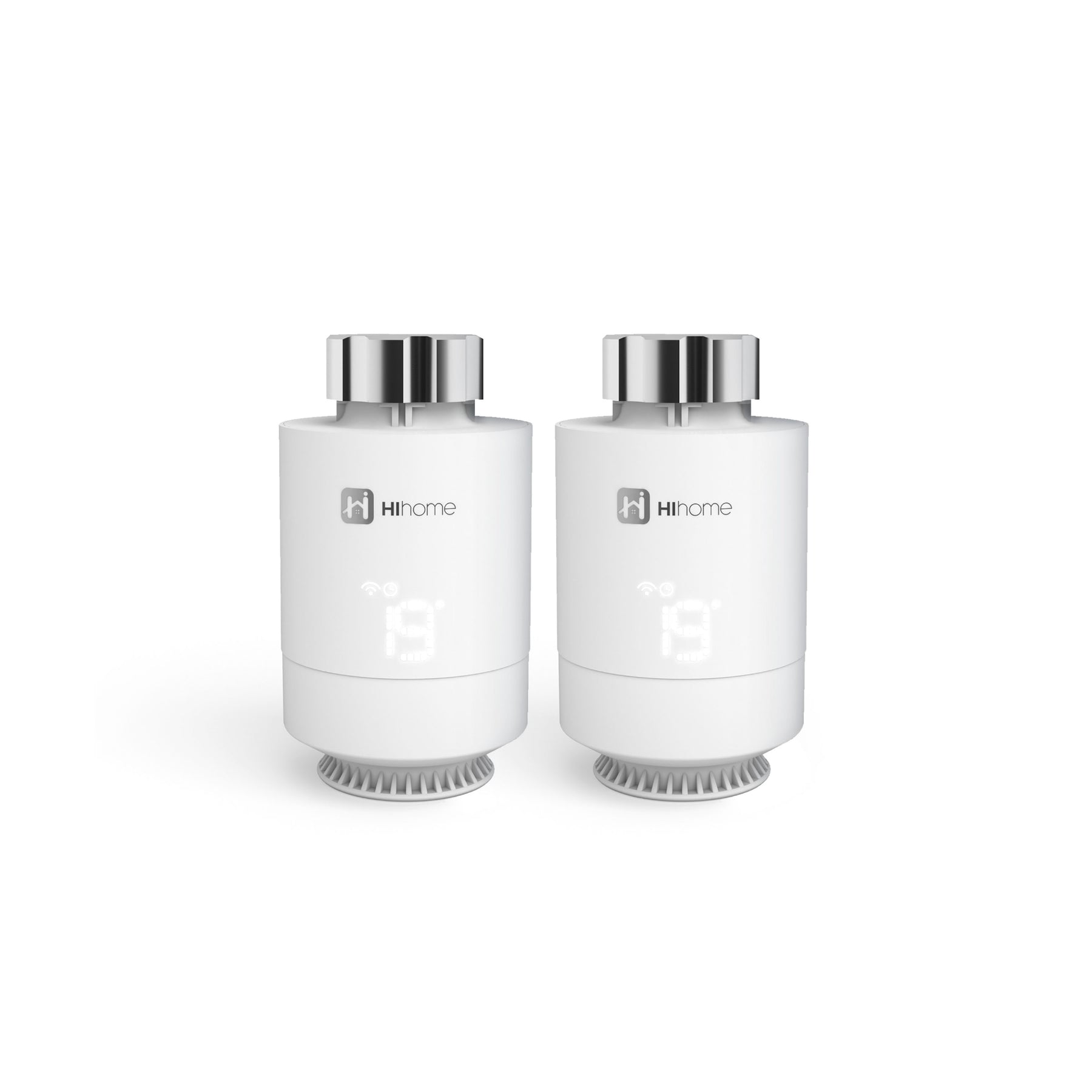 2-Pack Hihome Smart Zigbee Radiator Thermostat V2