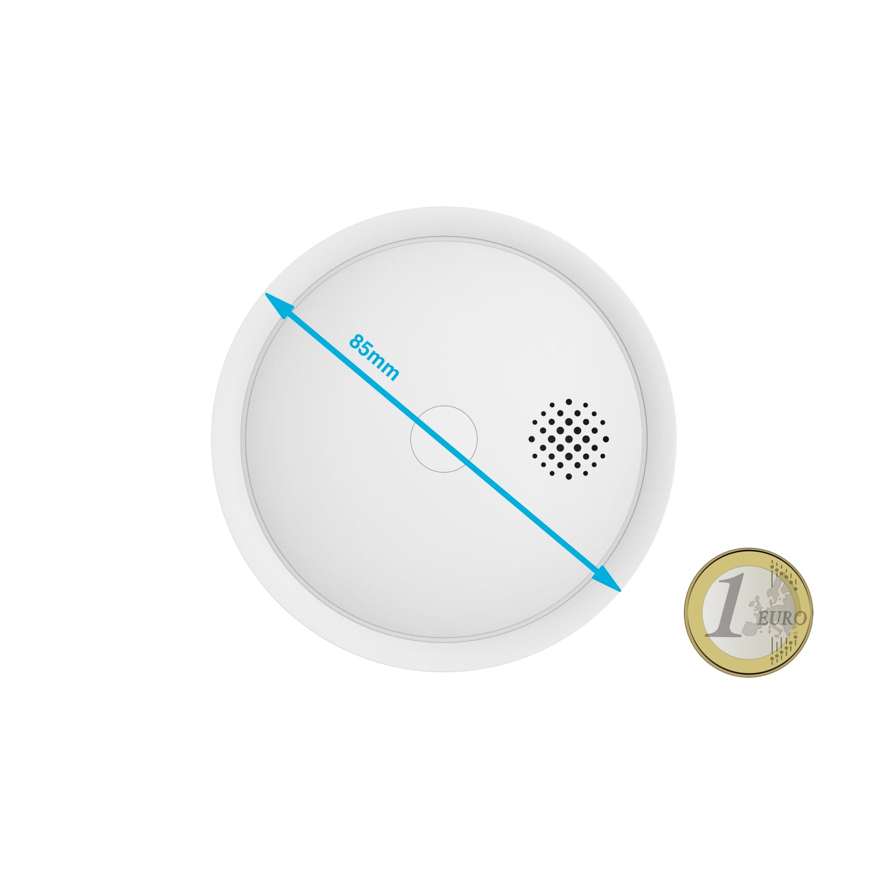 3-pack Hihome Mini Slimme Rookmelder WiFi