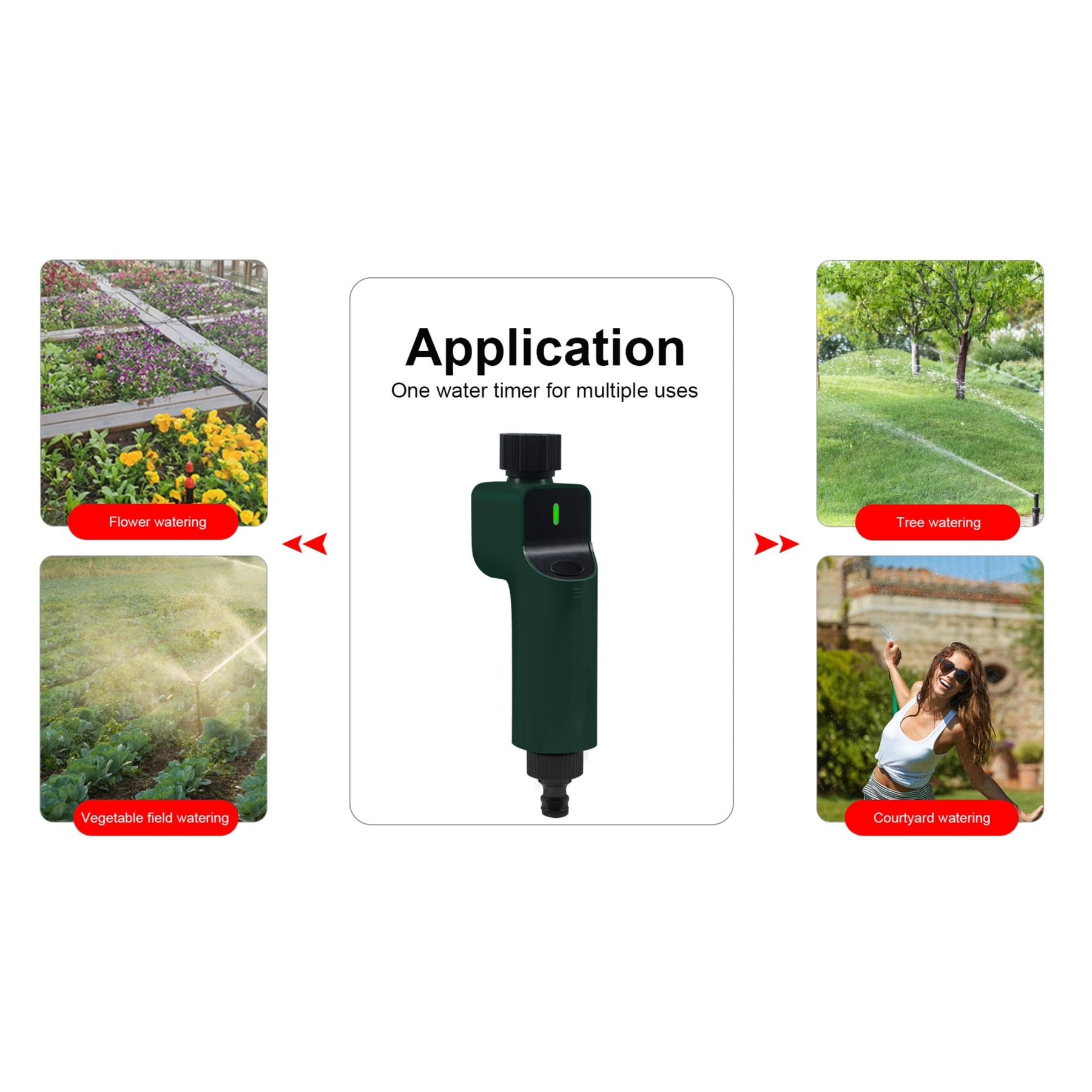 Hihome Zigbee Smart Watercontoler