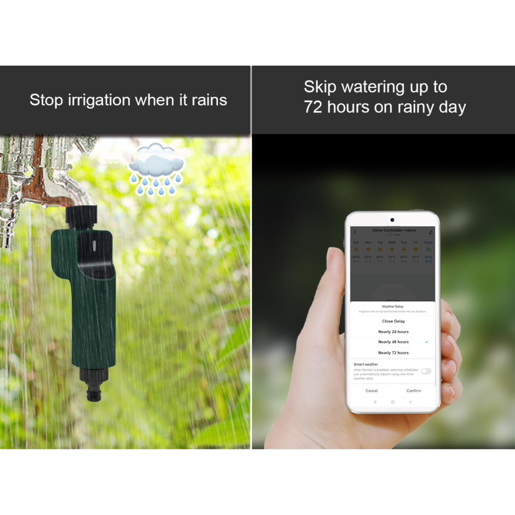 Hihome Zigbee Smart Watercontoler
