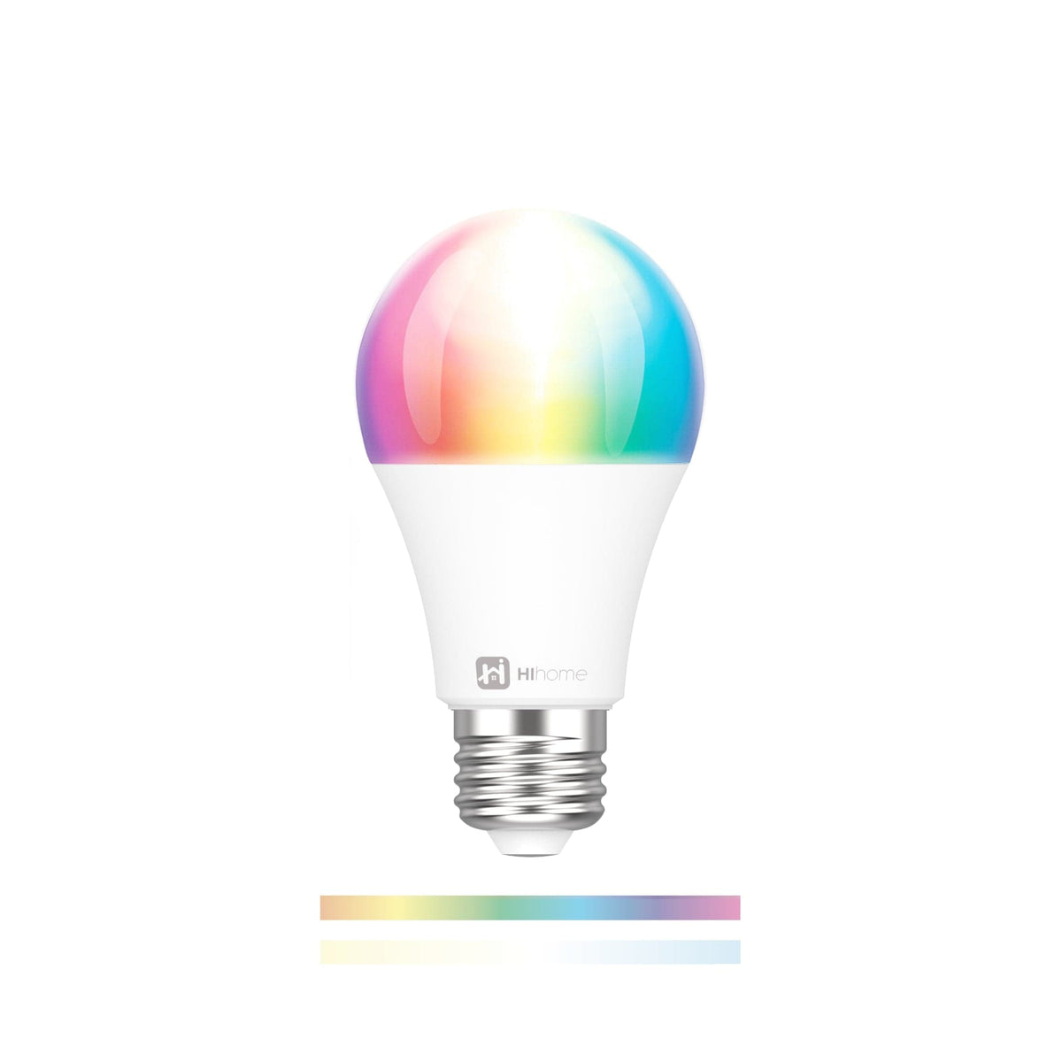 Hihome 3-pack Hihome Smart LED WiFi Bulb Gen.2 RGB 16M Colors + Warm White 2700K to Cool White 6500K 3-pack-WAL-RGBCCT27