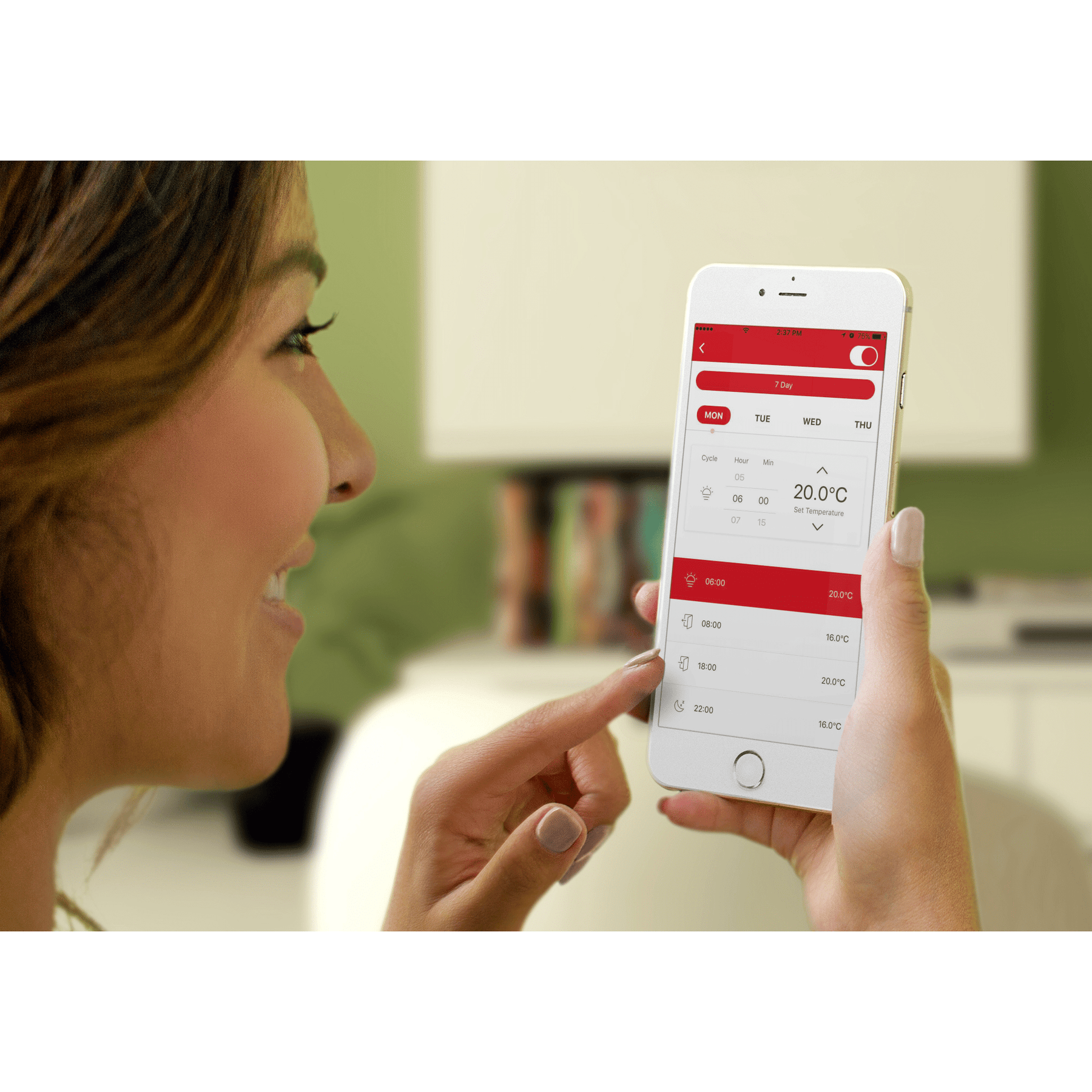 Hihome Smart Zigbee Smart Radiator Thermostat