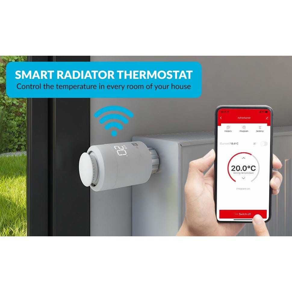 Hihome Smart Zigbee Smart Radiator Thermostat