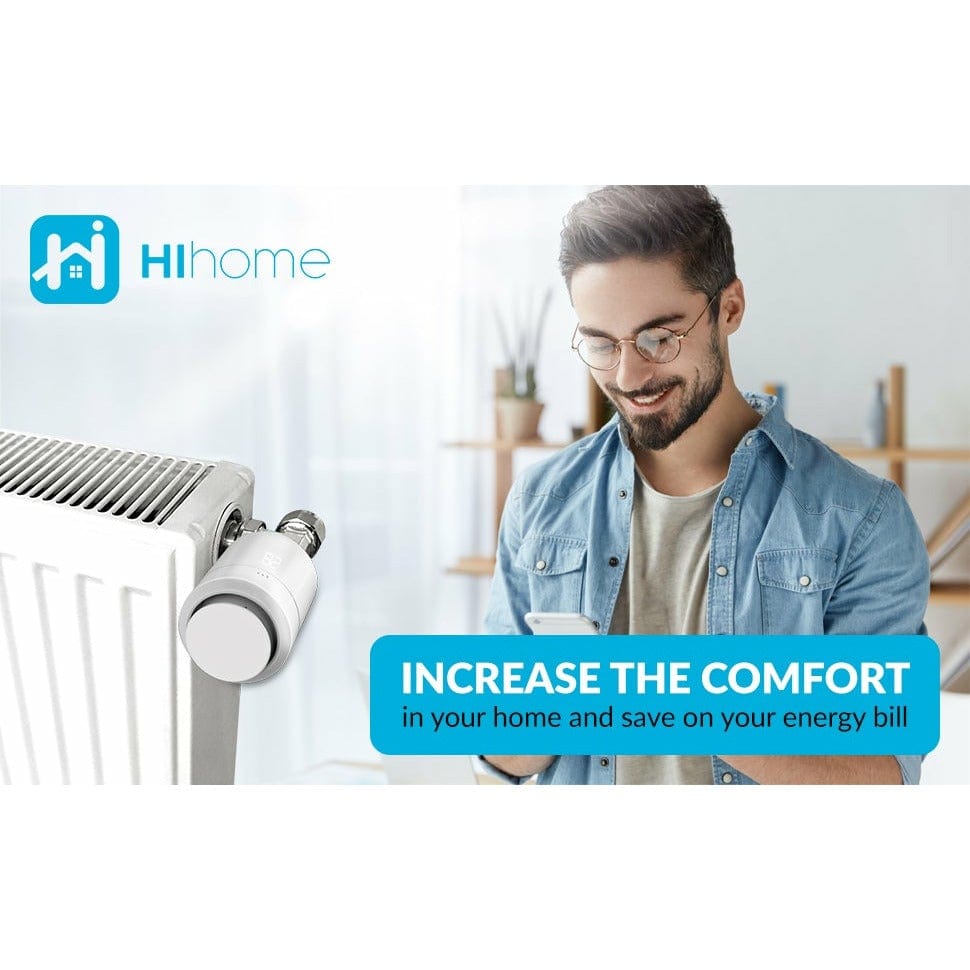 Hihome Hihome Smart Zigbee Slimme Radiator Thermostaat WZB-TRVL