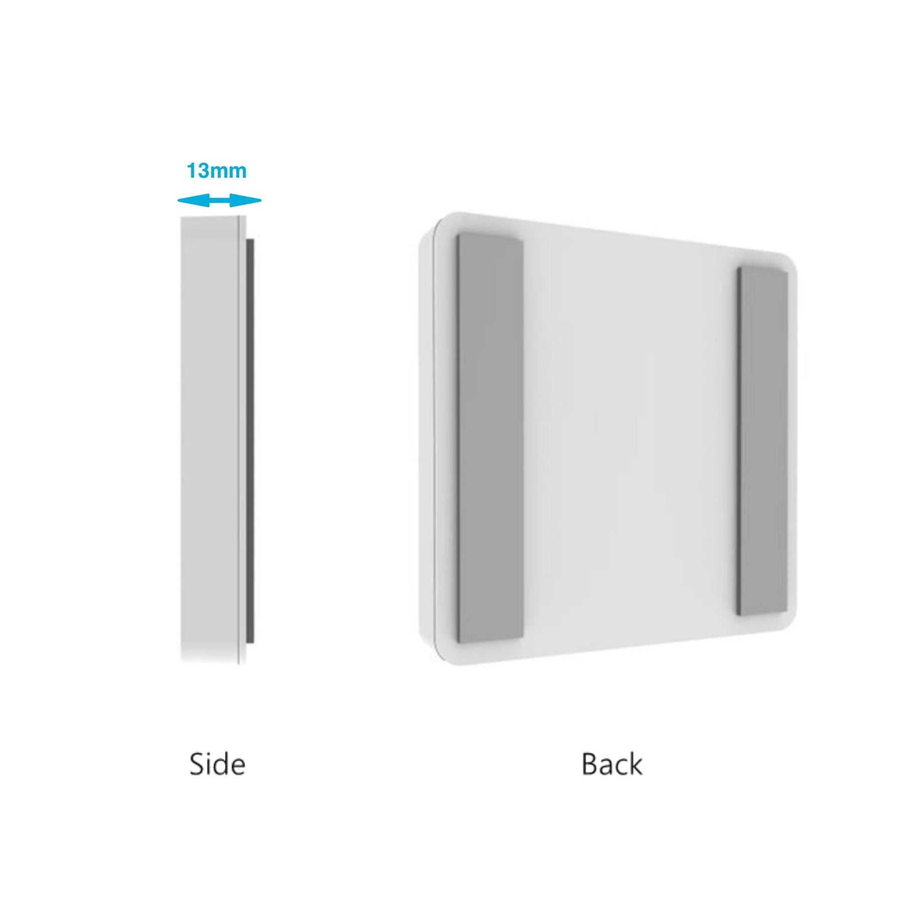 Hihome Hihome Zigbee draadloze schakelaar - 1 knop WZB-SW1-1