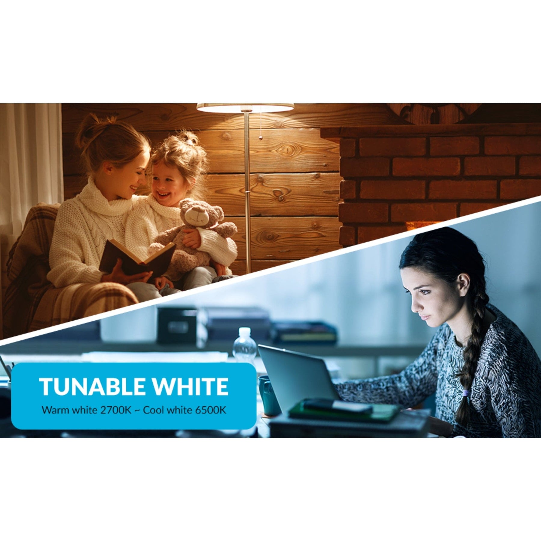 Hihome Hihome Smart Filament LED WiFi Bulb Warm White 2700K to Cool White 6500K WAL-FCT27